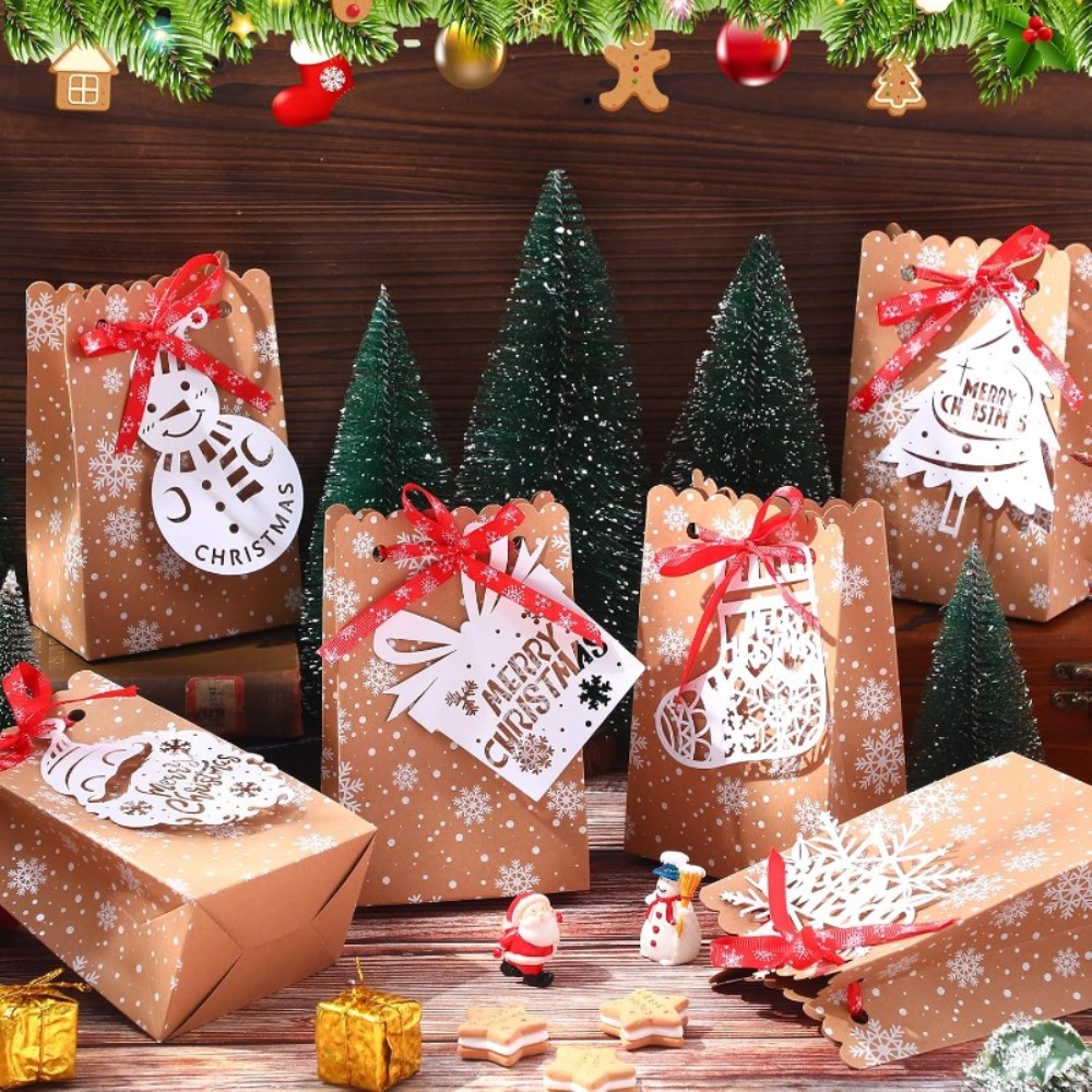 6/12Pcs Christmas Snowflake Pa - Packaging review and price