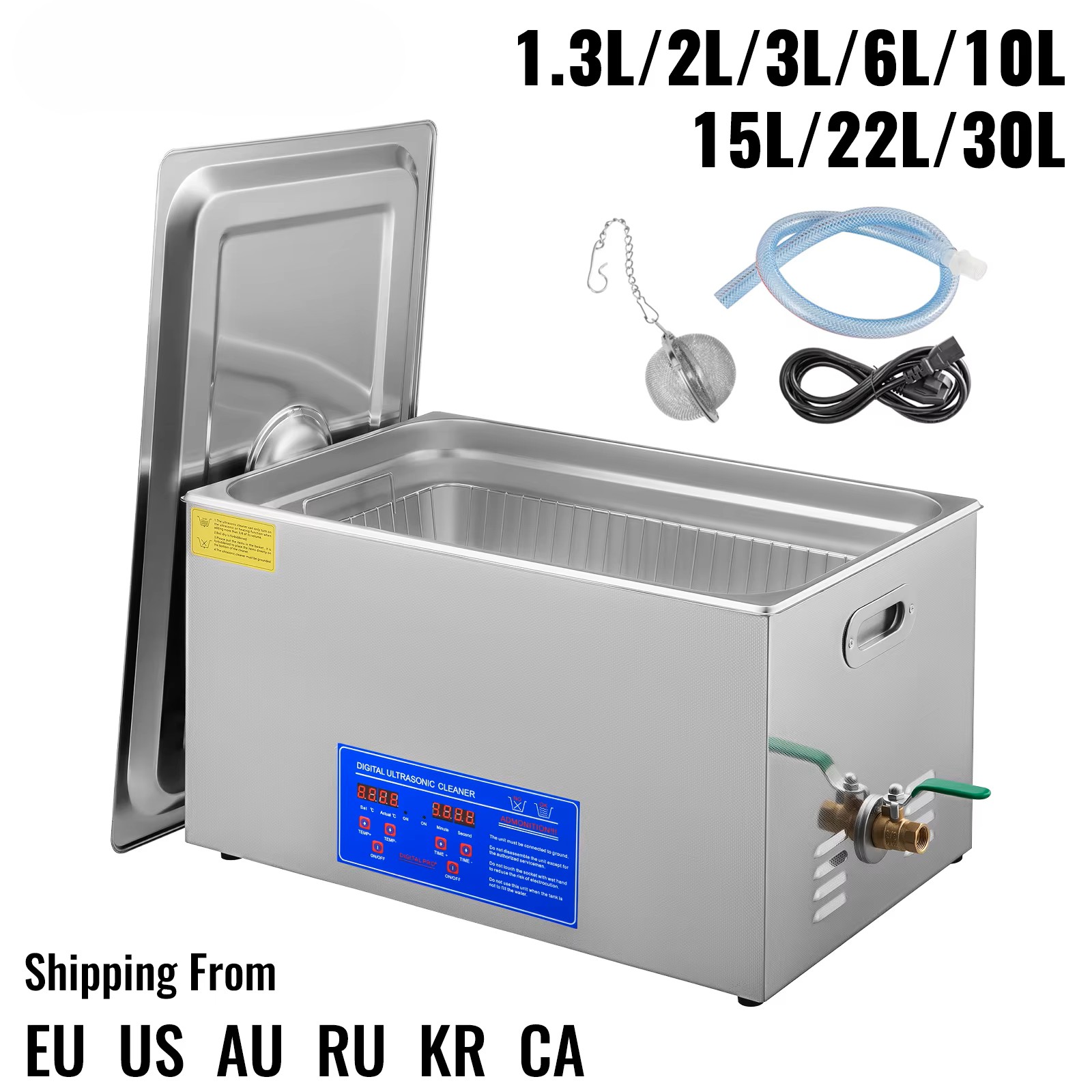 SucceBuy 1.3L 2L 3L 6L 10L 15L - Ultrasonic Cleaner 30L Industrial review and price