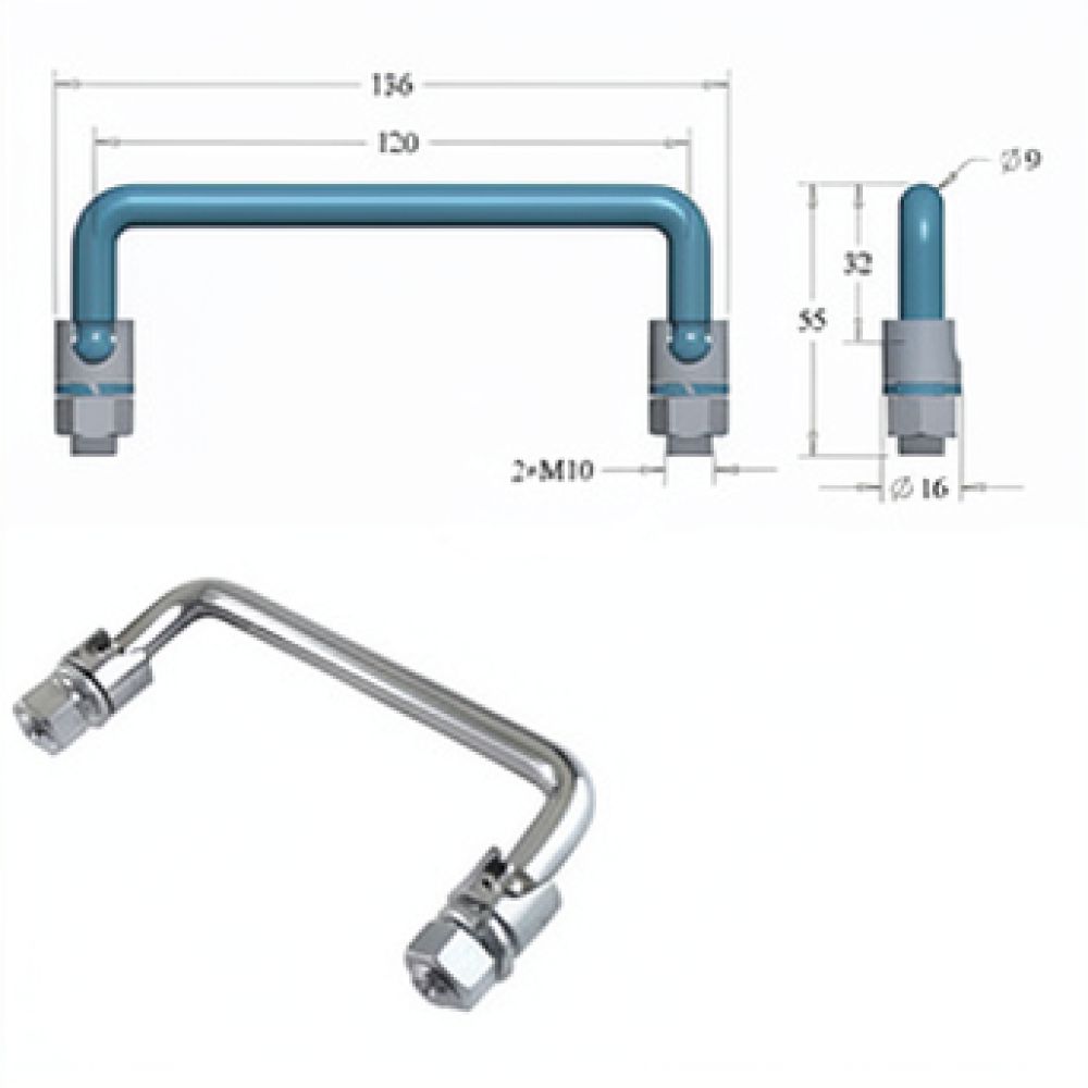 Flush Mount Folding Handle For - Industrial Tools review and price